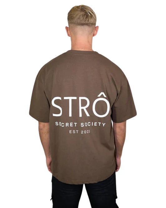 The STRÔ Oversized T-shirt Brown
